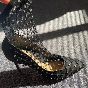 Schutz Chaya Stiletto with net closure